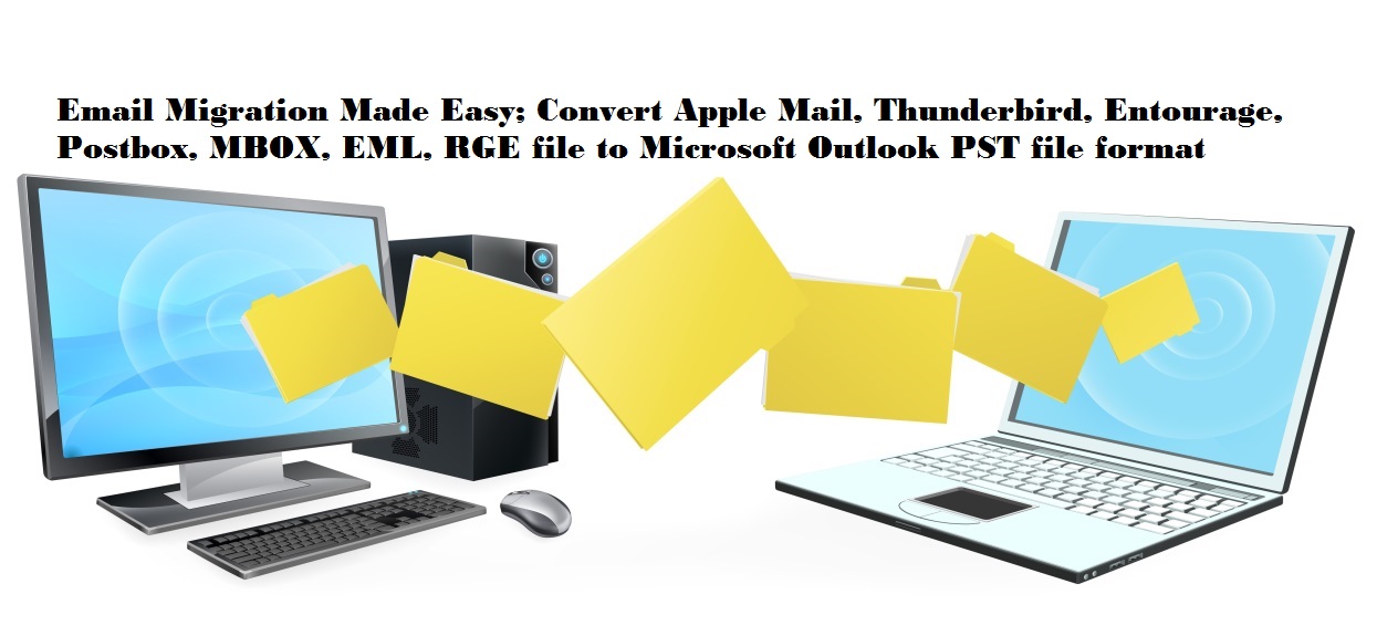 Comparison between Manual MBOX to PST migration methods and Professional tools