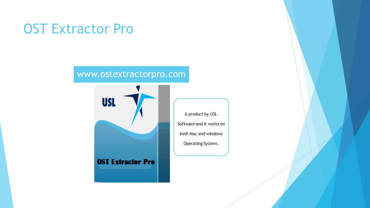 Conversion of OST file into PST