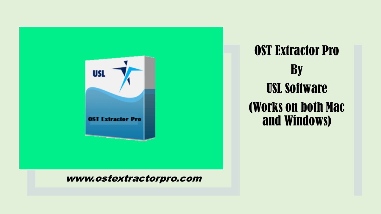 OST to PST Conversion in Mac and Windows