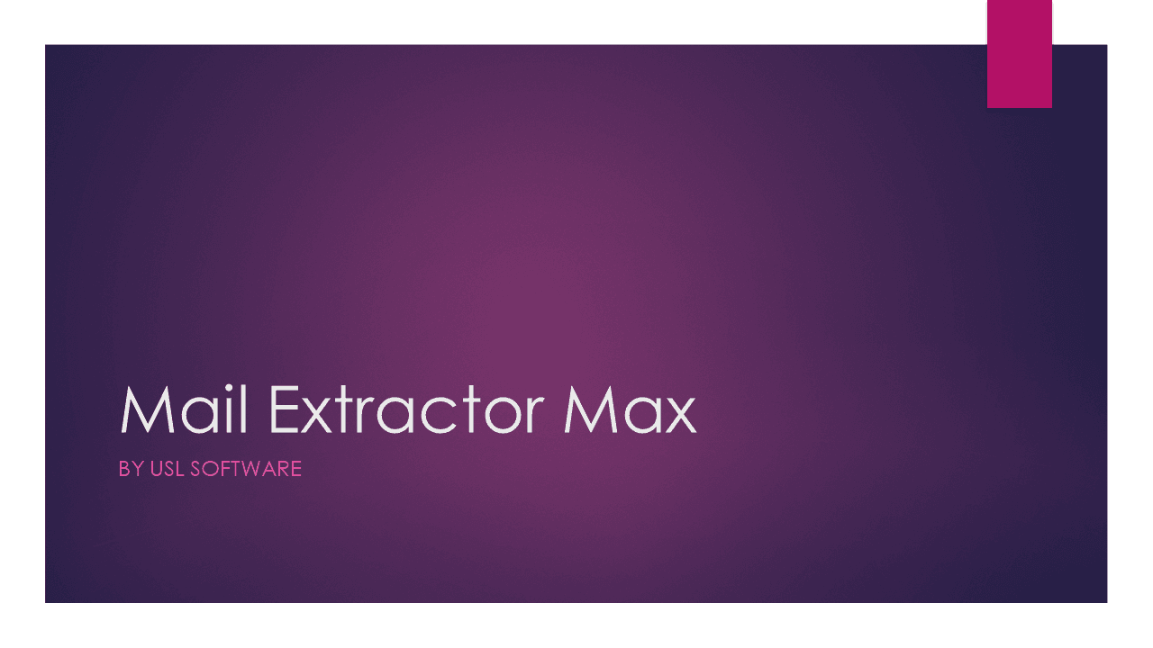 Mail Extractor Max, the best Apple Mail Converter