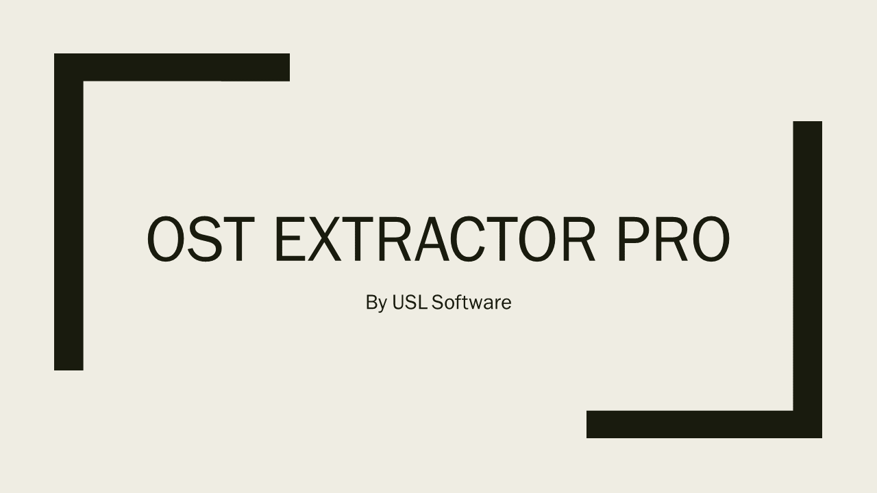 The secret to OST to PST Conversion