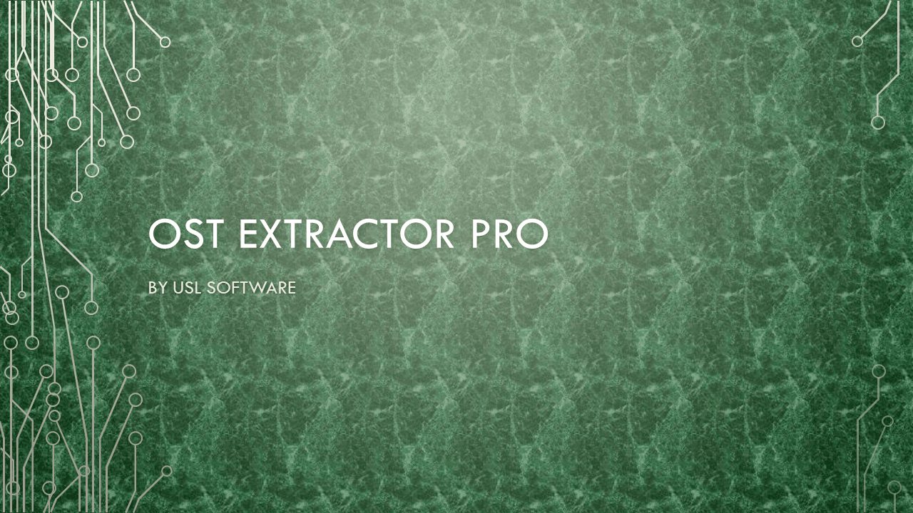 OST to PST Conversion for Microsoft Outlook (Mac & Win)