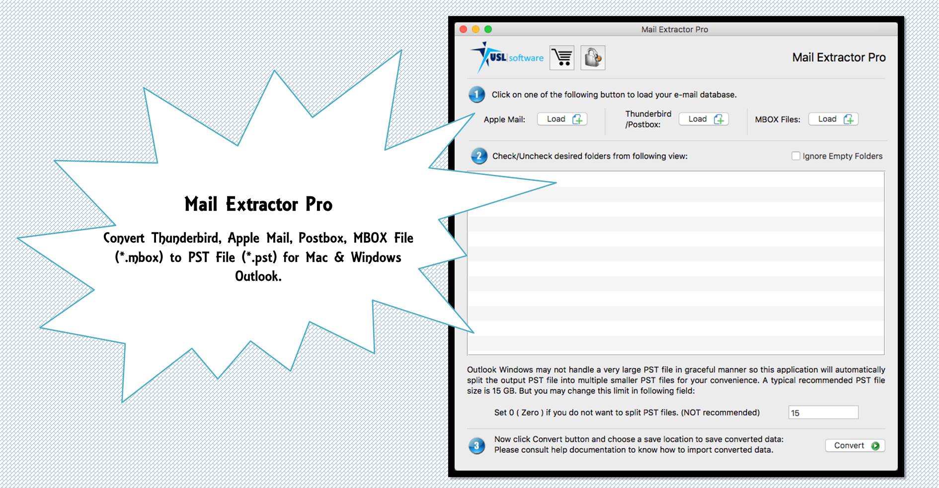 Thunderbird email conversion to Outlook for Mac & Windows