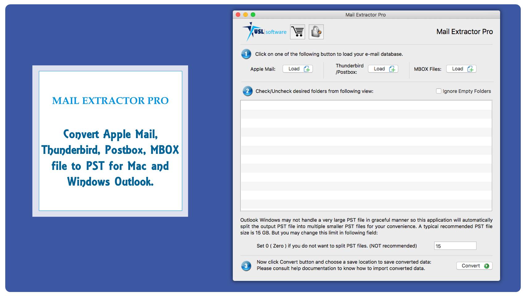 Transfer of email folders from Thunderbird to Outlook