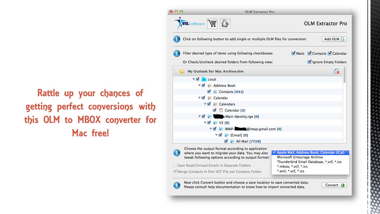 OLM to MBOX converter for Mac free Download to Try!